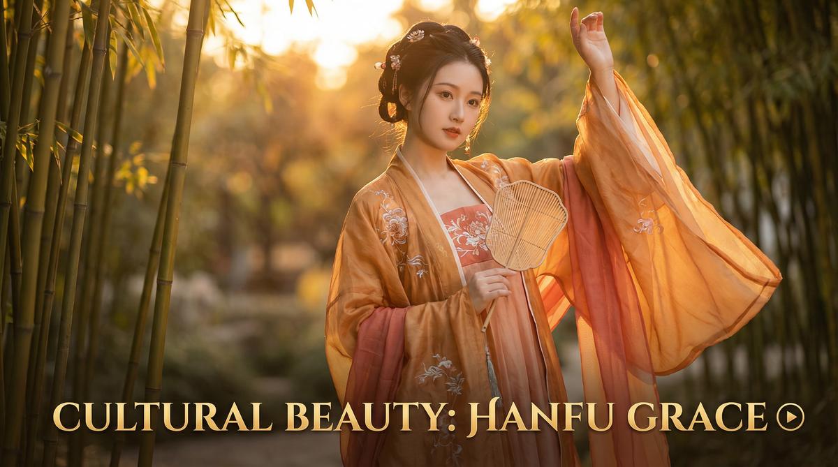 福利姬汉服写真视频